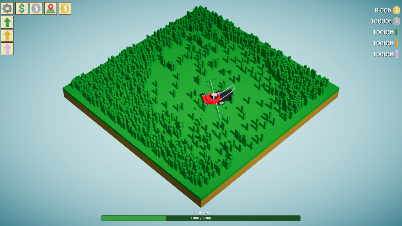 Lawnmower Incremental screenshot
